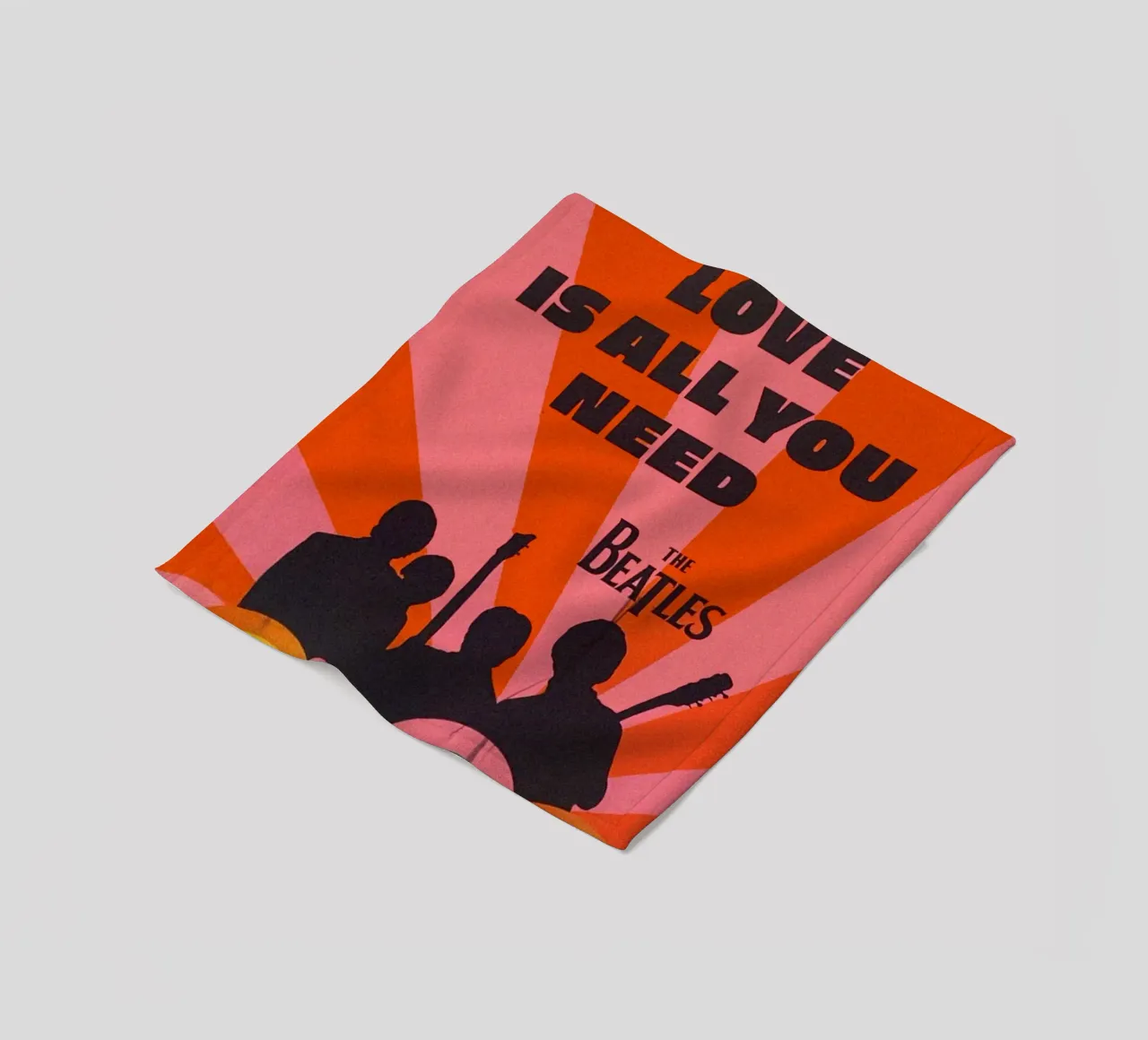 Torna ai Beatles coperta in pile da nabcu