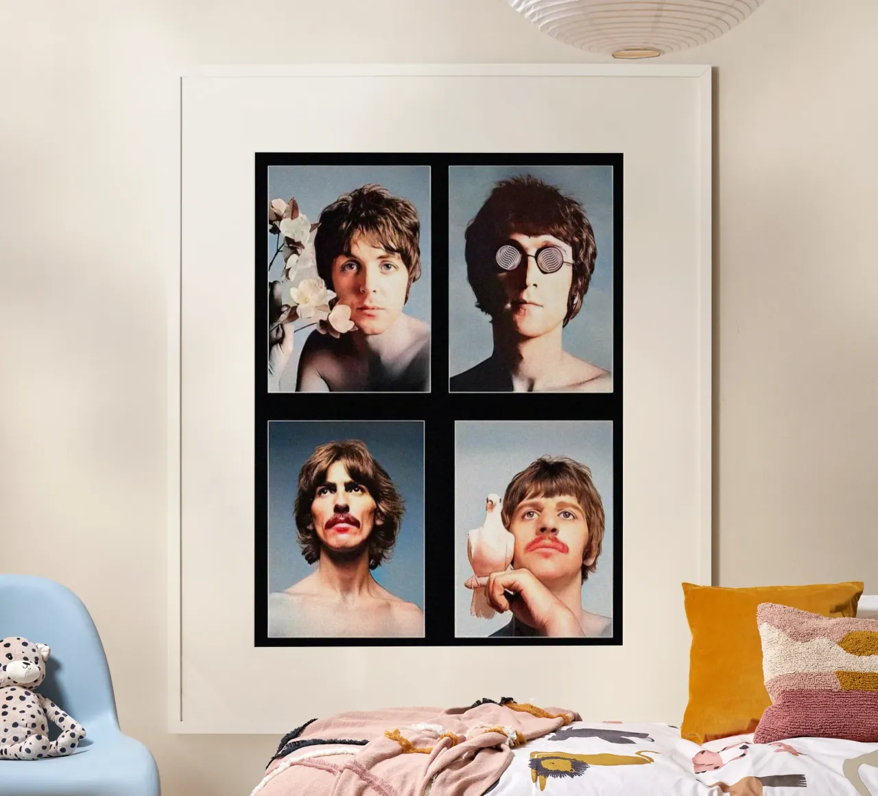 Conozca a los Beatles en directo poster de nabcu