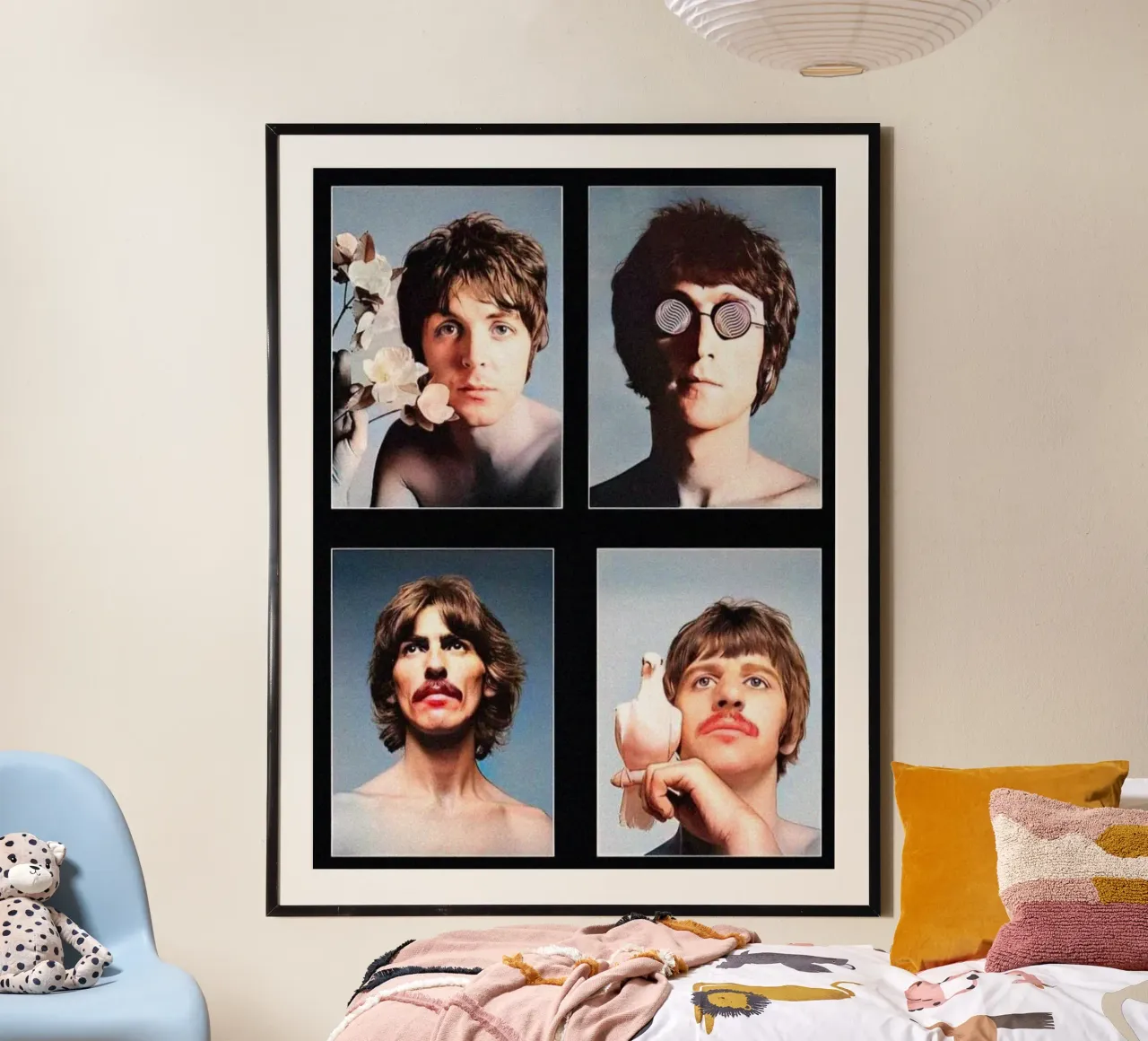 Conozca a los Beatles en directo poster de nabcu