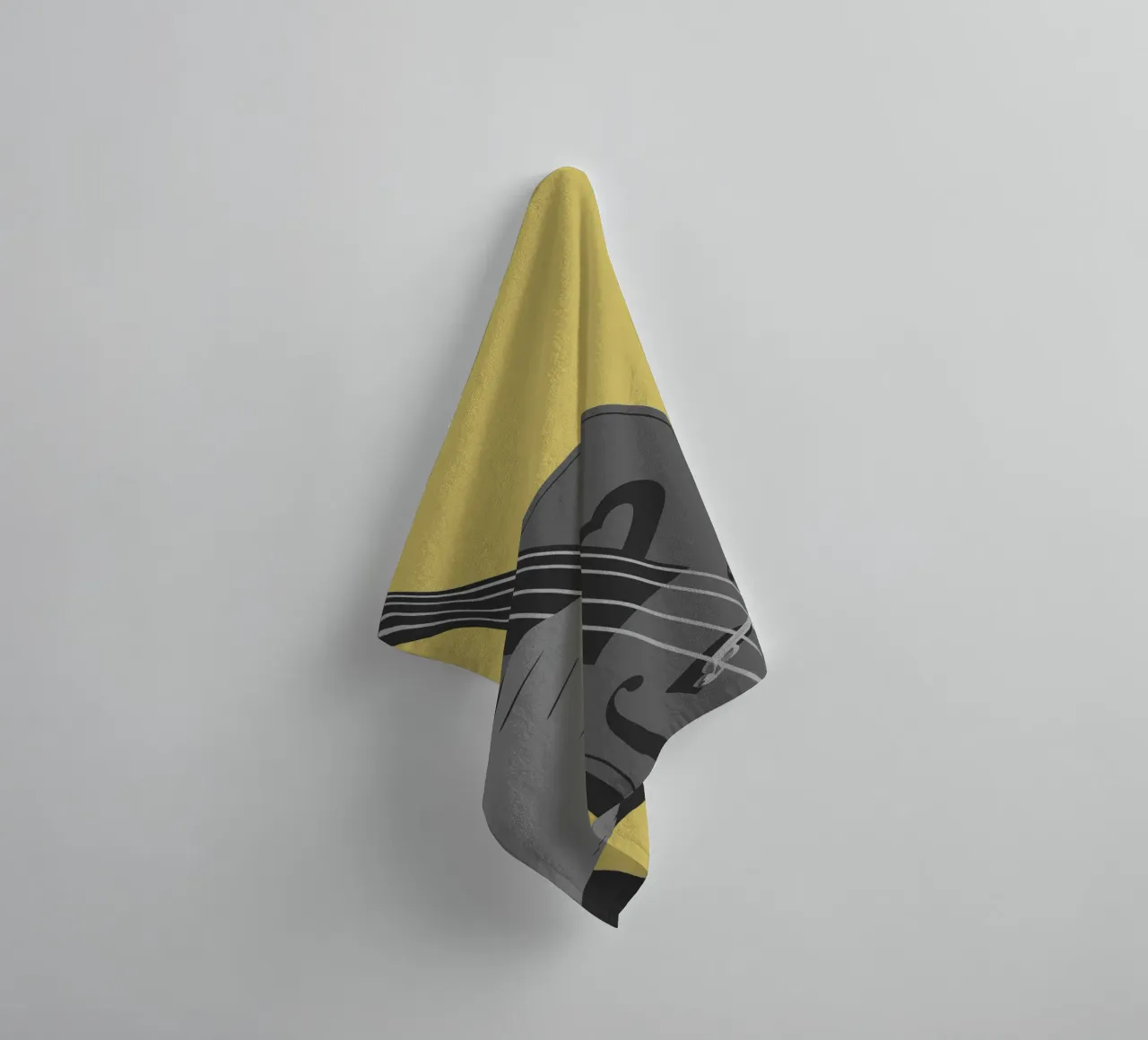 Playing the Violin towel by MUSIC EDITION
