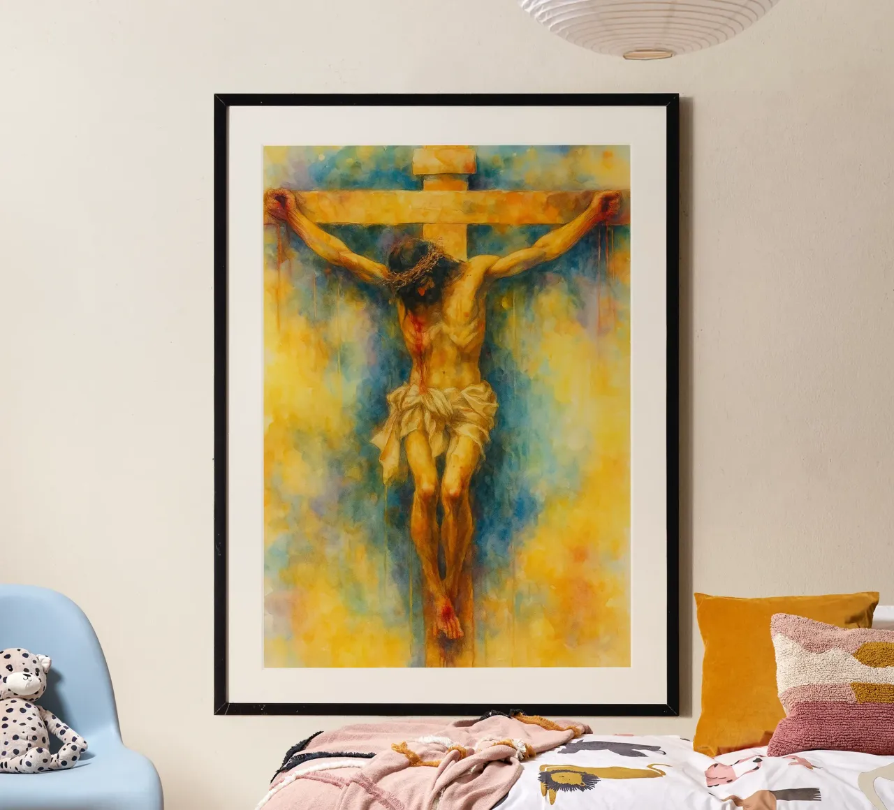 Gesù sulla croce poster da kadilans