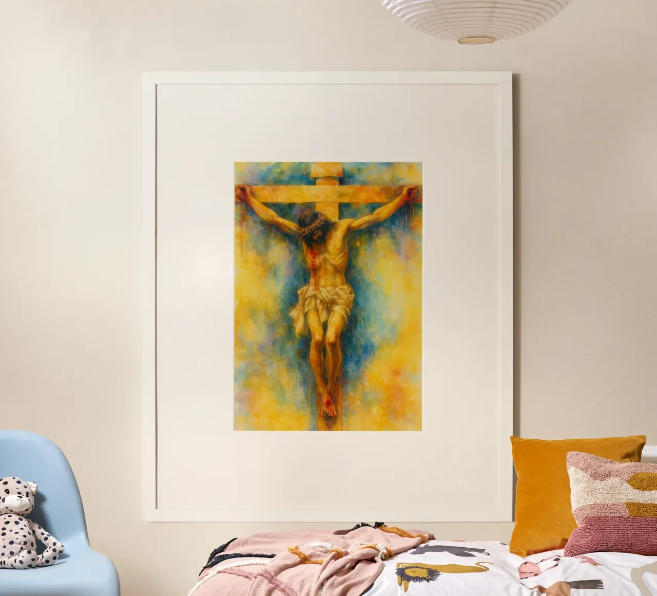 Gesù sulla croce poster da kadilans