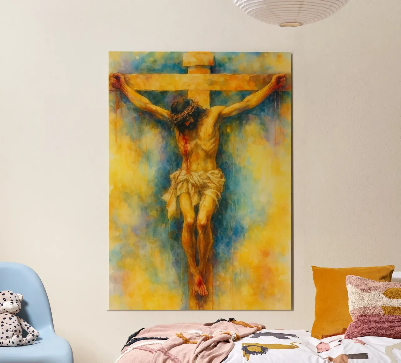 Gesù sulla croce poster da kadilans