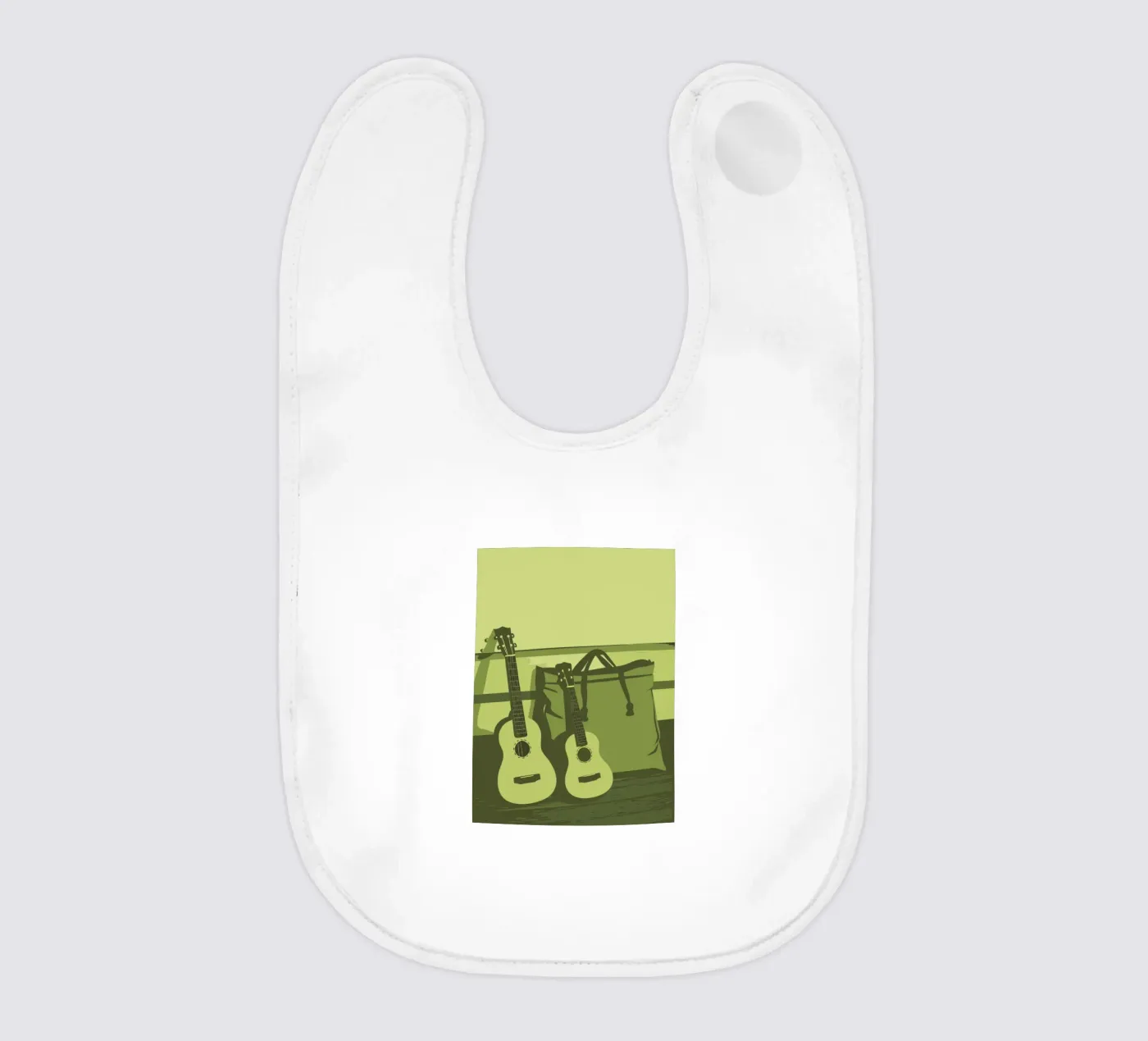 Zwei Gitarren Babylätzchen von MUSIC EDITION