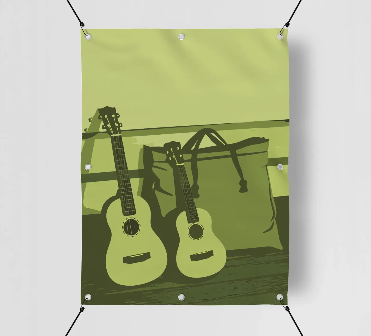 Due chitarre telo in pvc da MUSIC EDITION