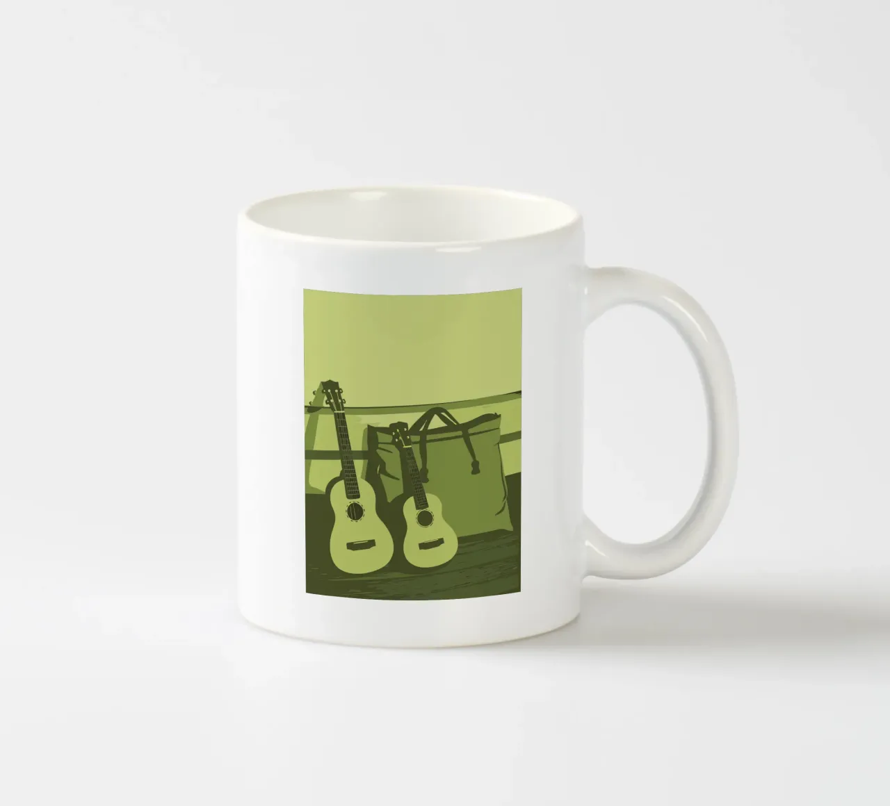 Due chitarre tazza in ceramica da MUSIC EDITION