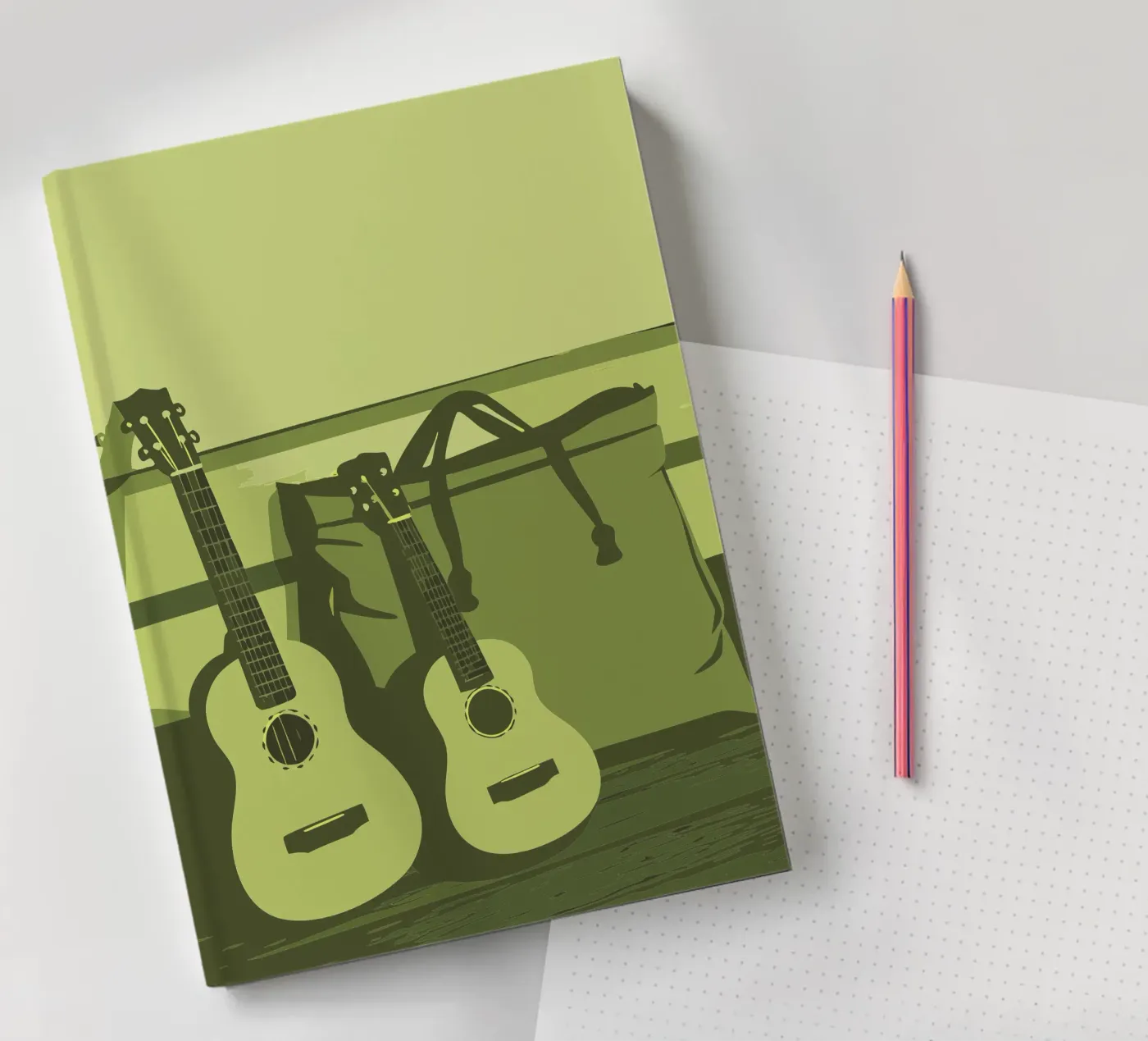 Two Guitars notebook by MUSIC EDITION