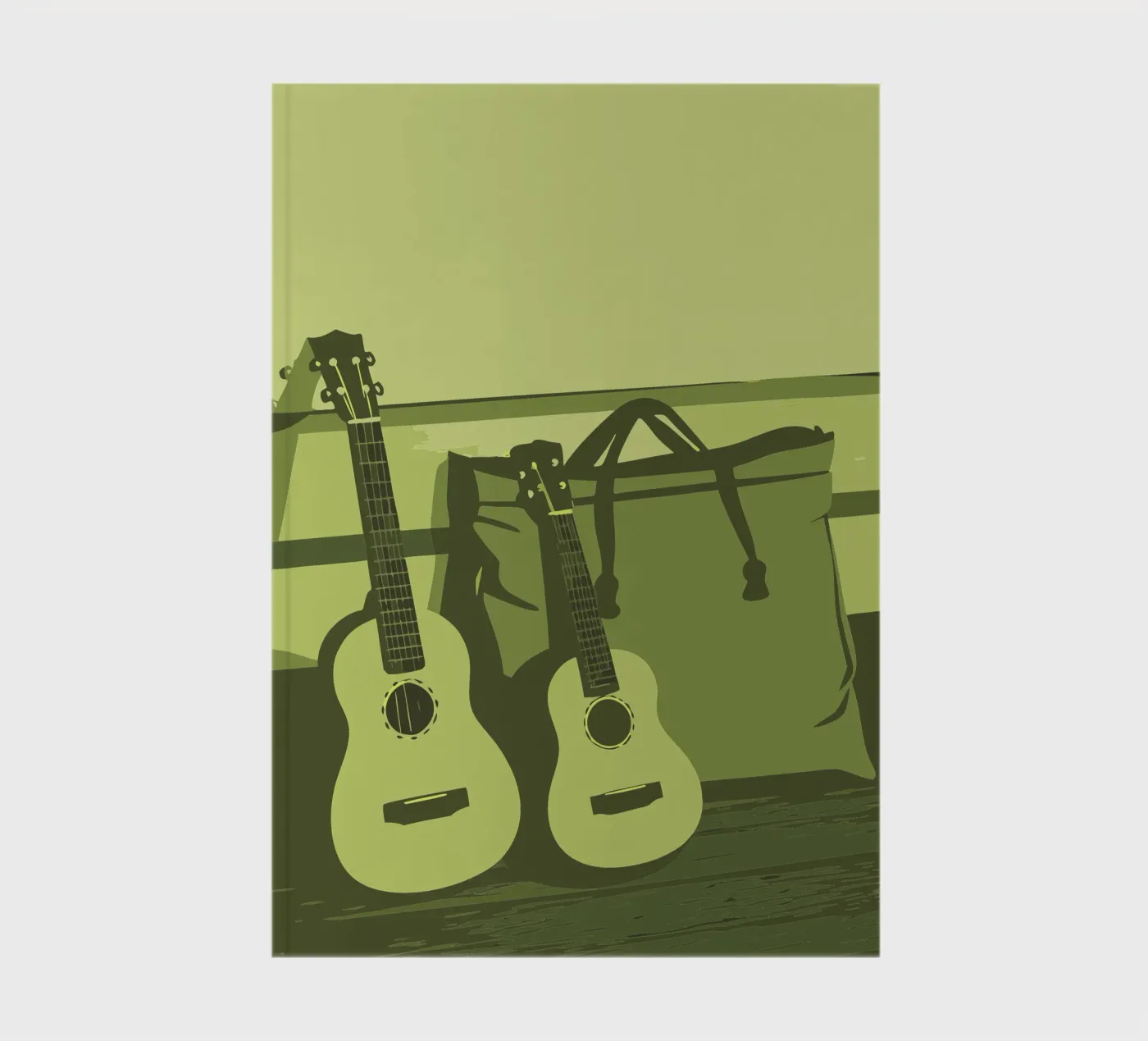 Two Guitars notebook by MUSIC EDITION