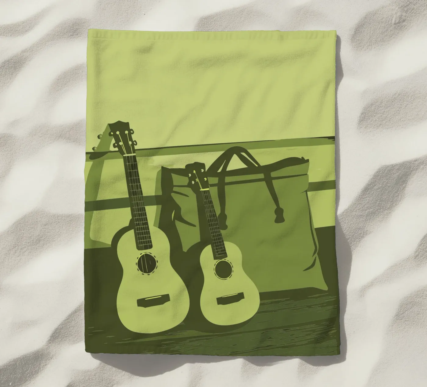 Due chitarre telo mare da MUSIC EDITION