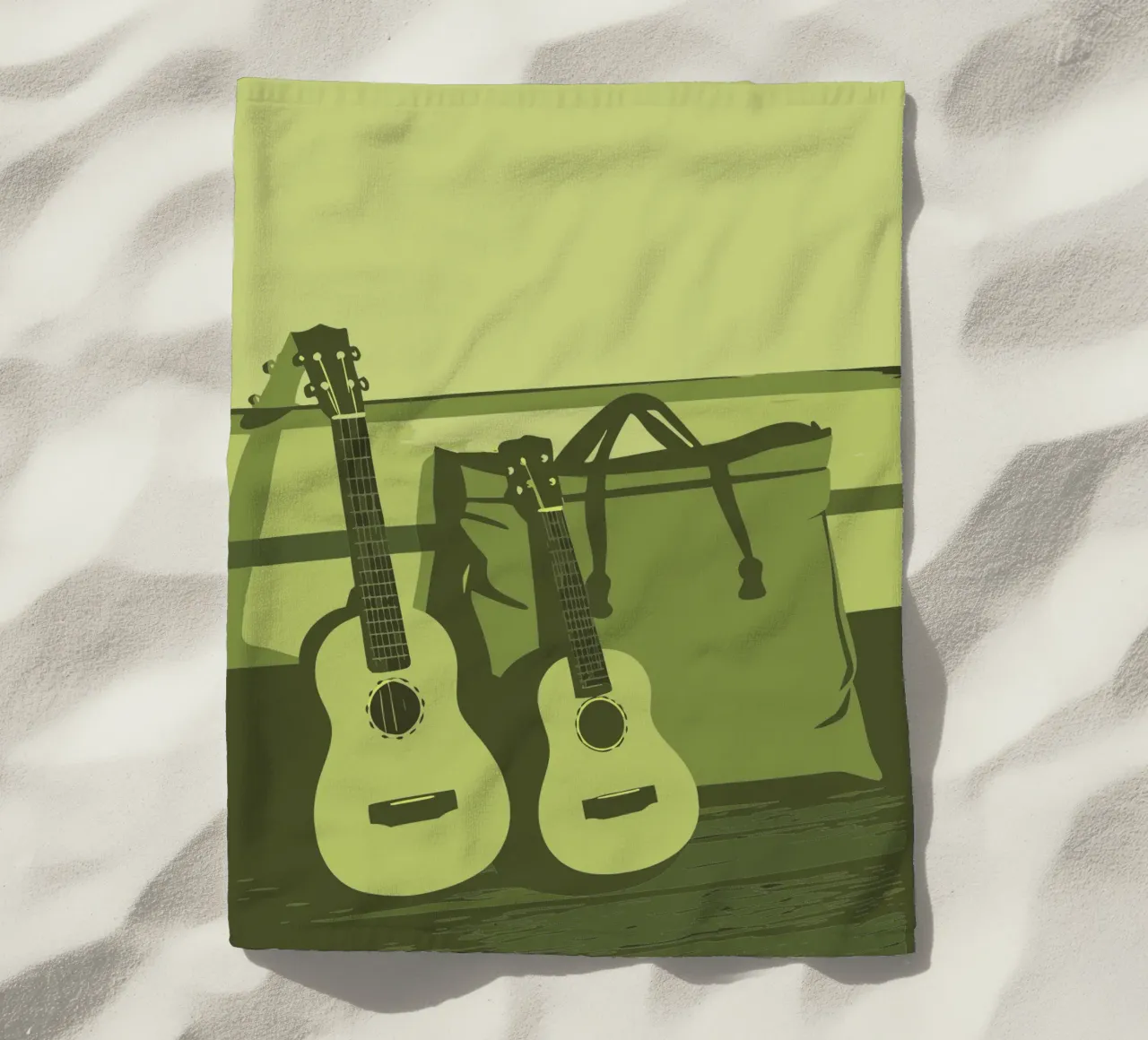 Due chitarre telo mare da MUSIC EDITION