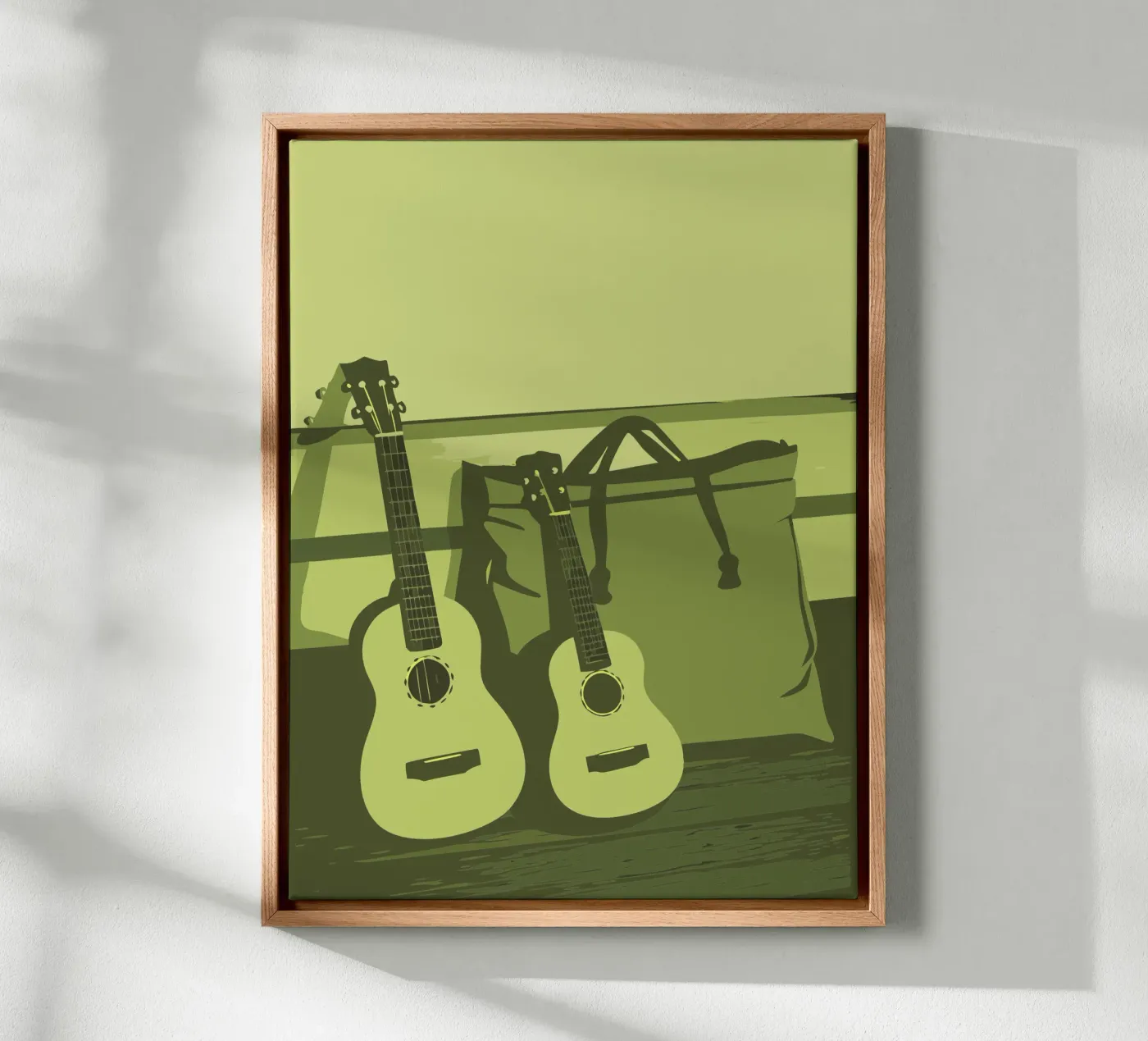 Two Guitars canvas by MUSIC EDITION