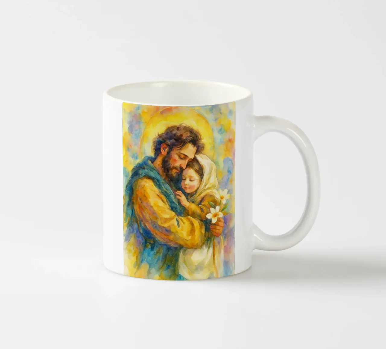 San Giuseppe Cattolico tazza in ceramica da kadilans