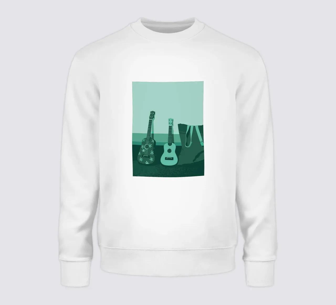 Two Guitars sweatshirt by MUSIC EDITION