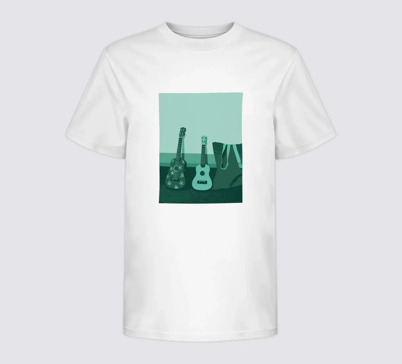 Two Guitars t-shirt bambini da MUSIC EDITION