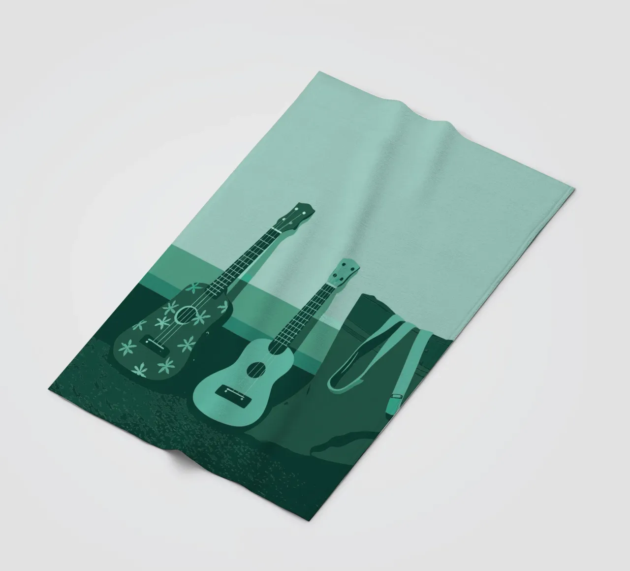 Due chitarre coperta in pile da MUSIC EDITION