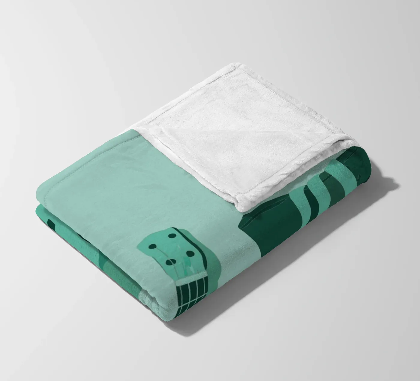 Twee gitaren fleecedeken van MUSIC EDITION