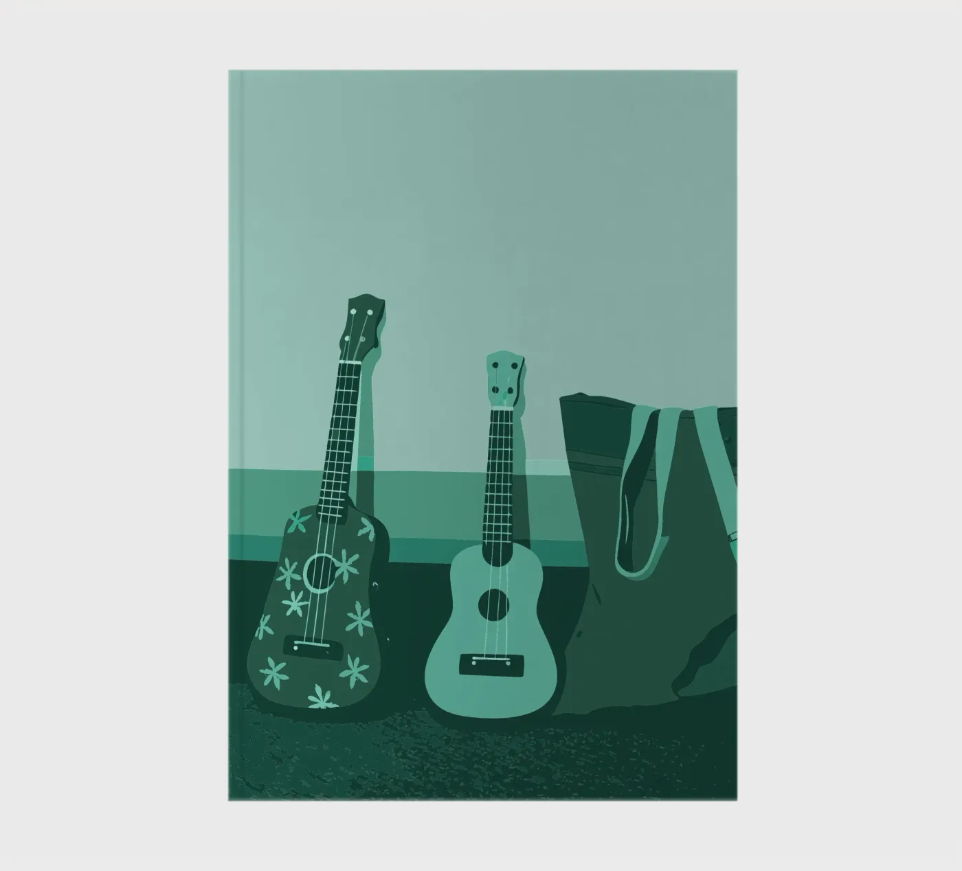 Two Guitars notebook by MUSIC EDITION