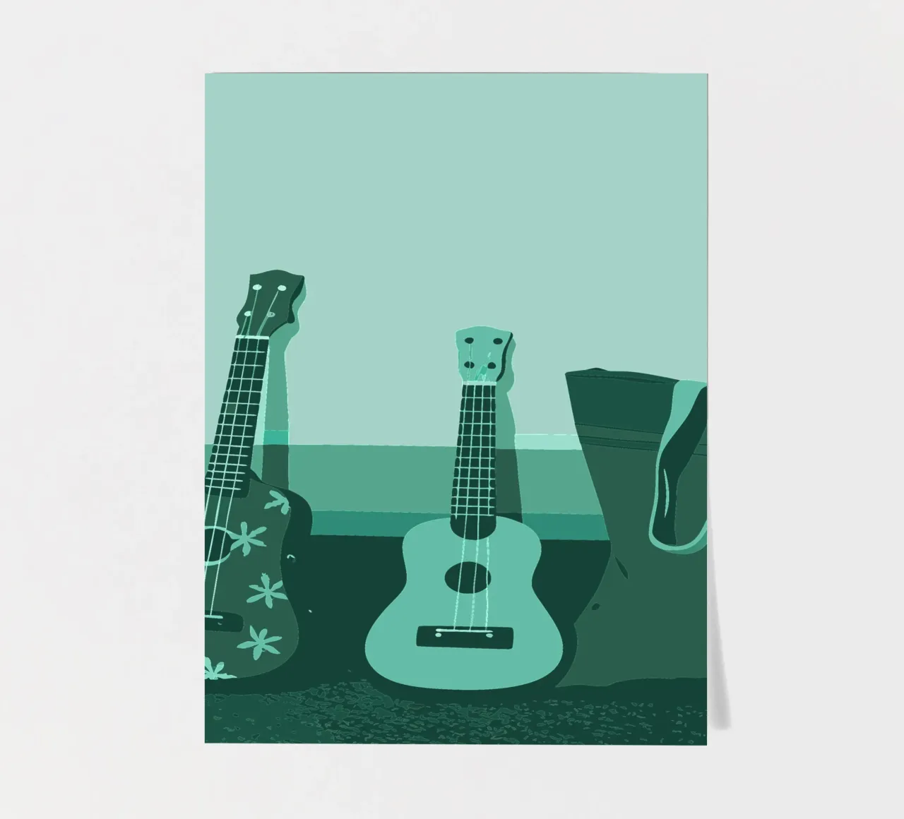 Two Guitars sticker sheet by MUSIC EDITION