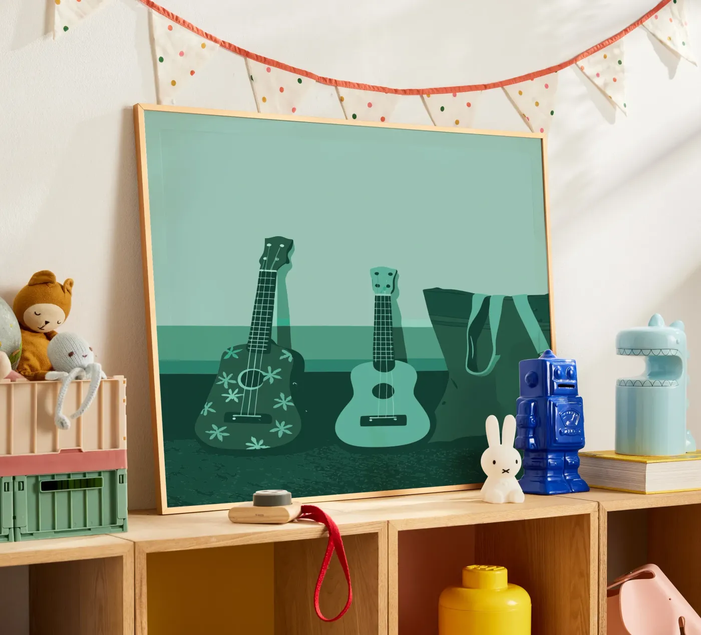 Due chitarre poster da MUSIC EDITION