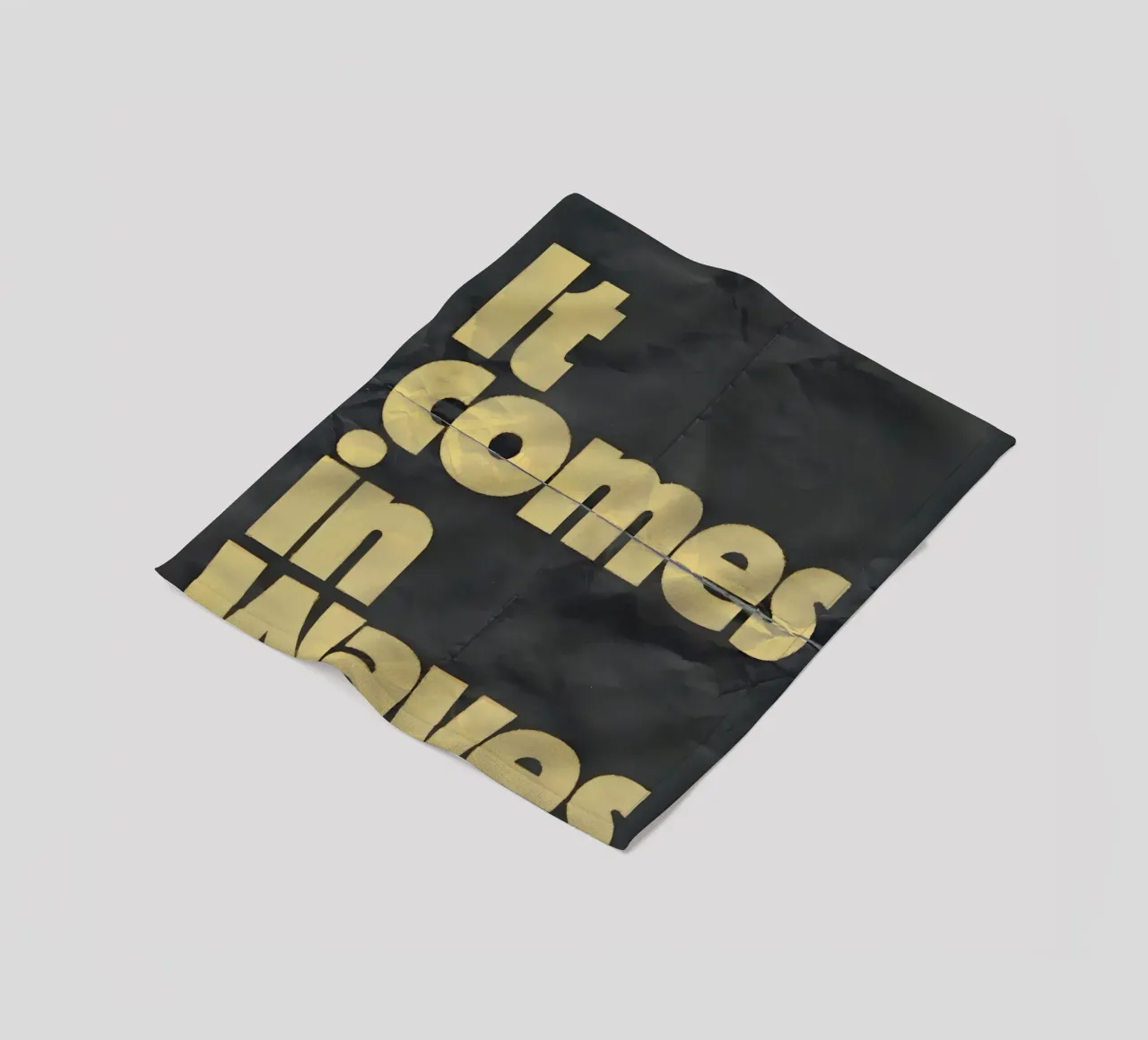 it comes in waves coperta in pile da Type & Tape