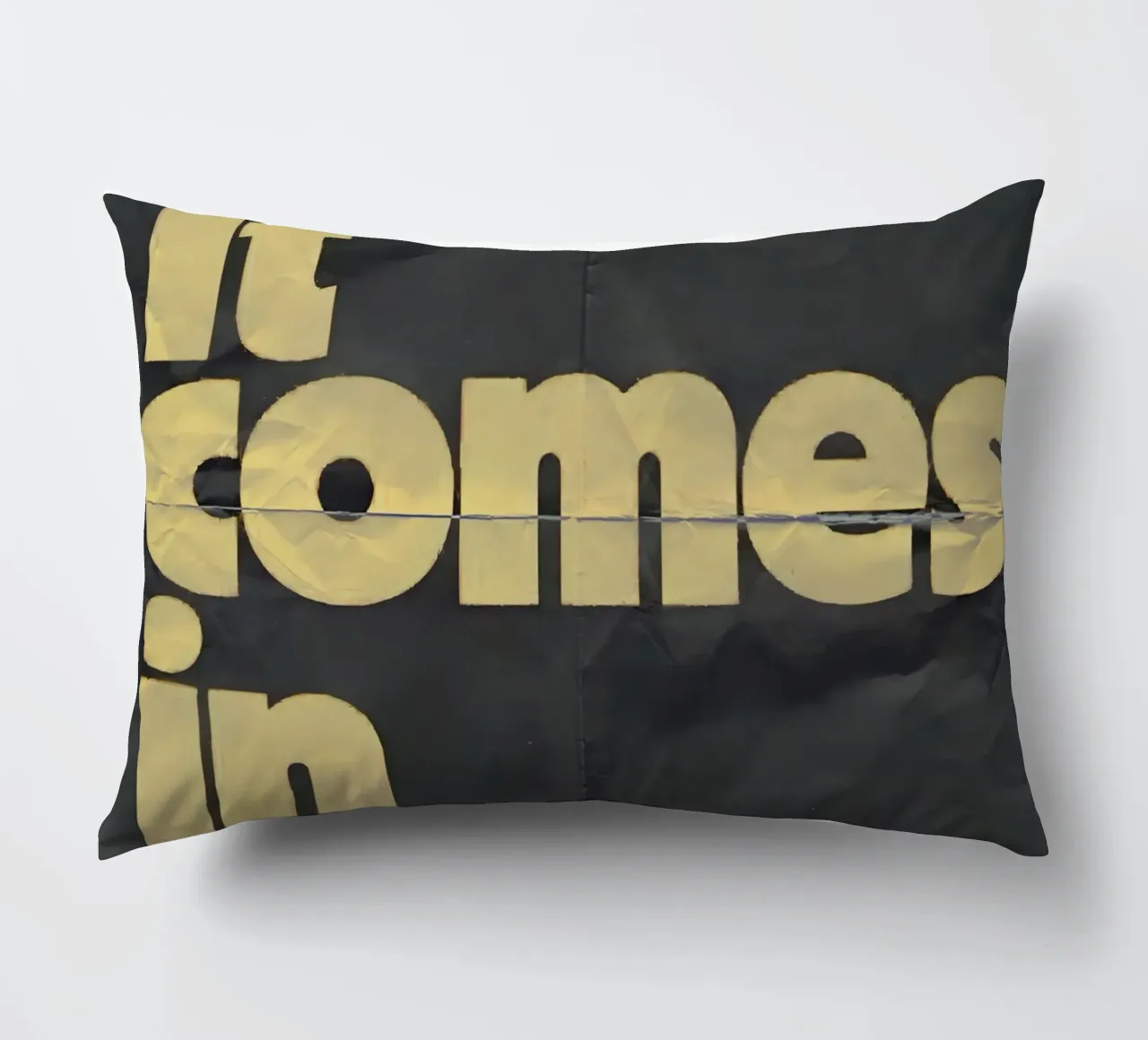 it comes in waves cuscino da Type & Tape
