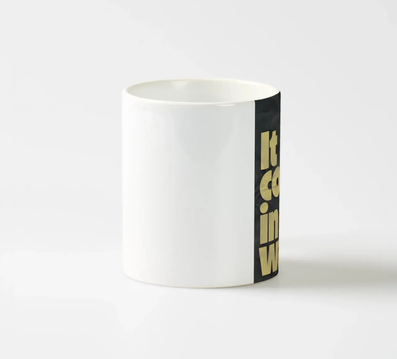 it comes in waves tazza in ceramica da Type & Tape