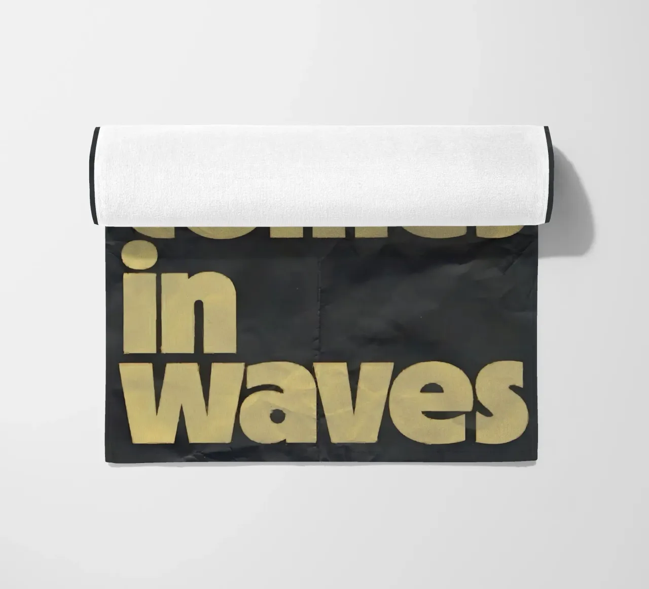 it comes in waves telo mare da Type & Tape