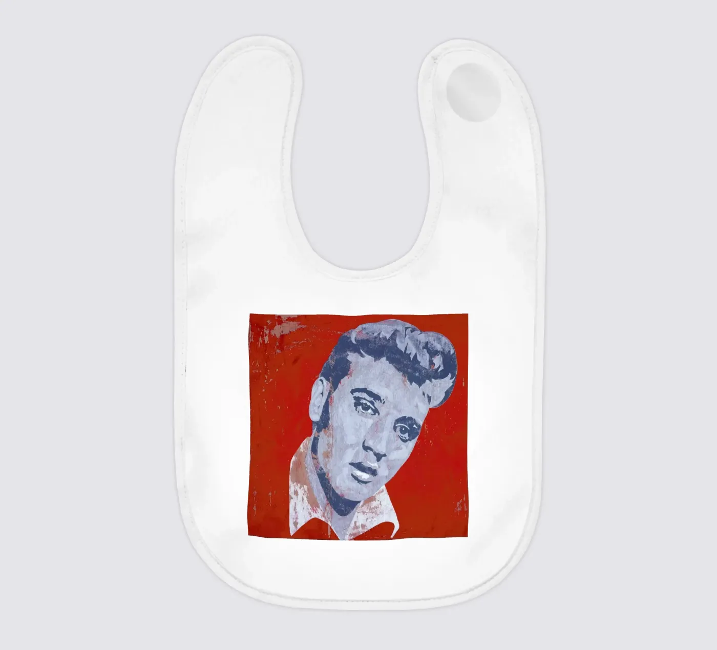 Elvis Babylätzchen von Andy Bridge