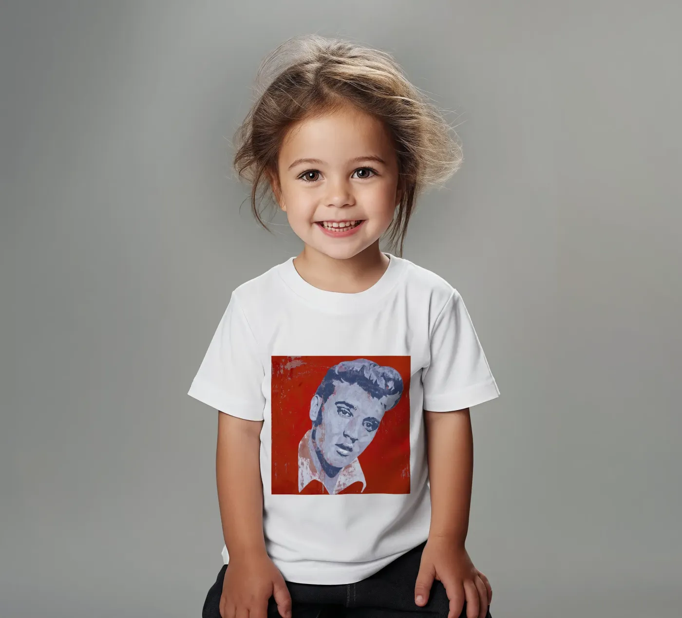 Elvis t-shirt bambini da Andy Bridge