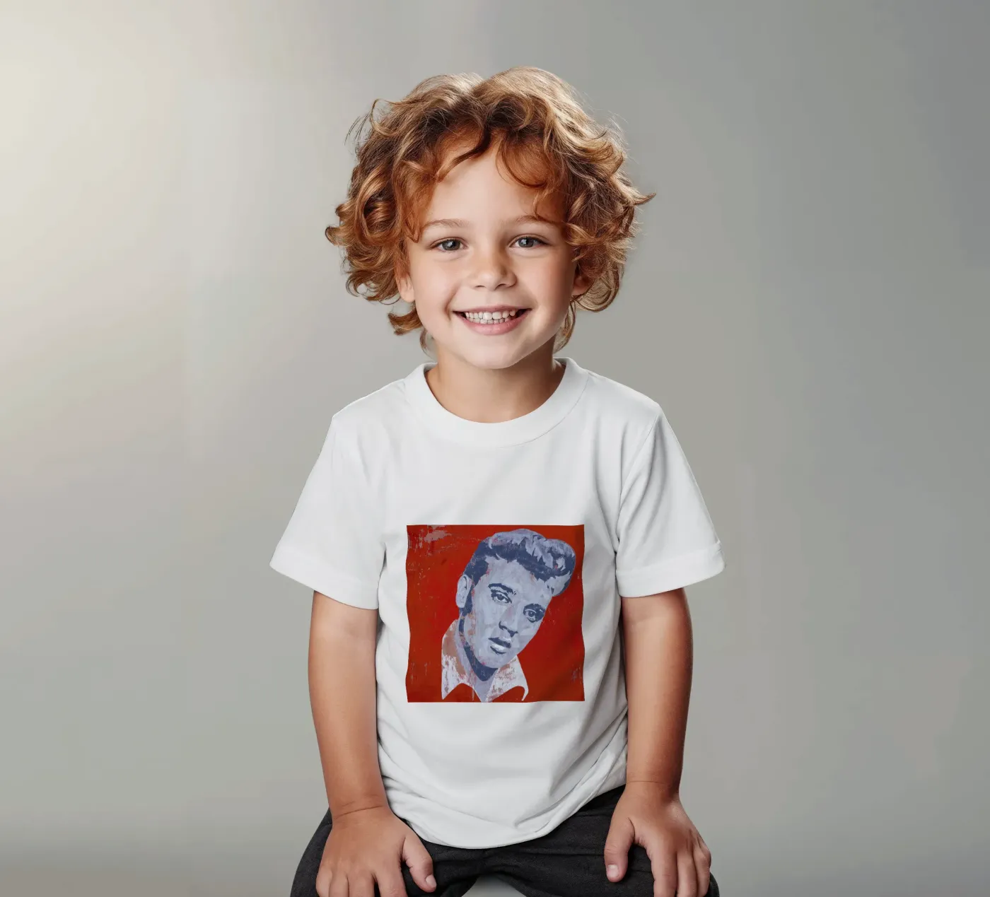 Elvis t-shirt bambini da Andy Bridge