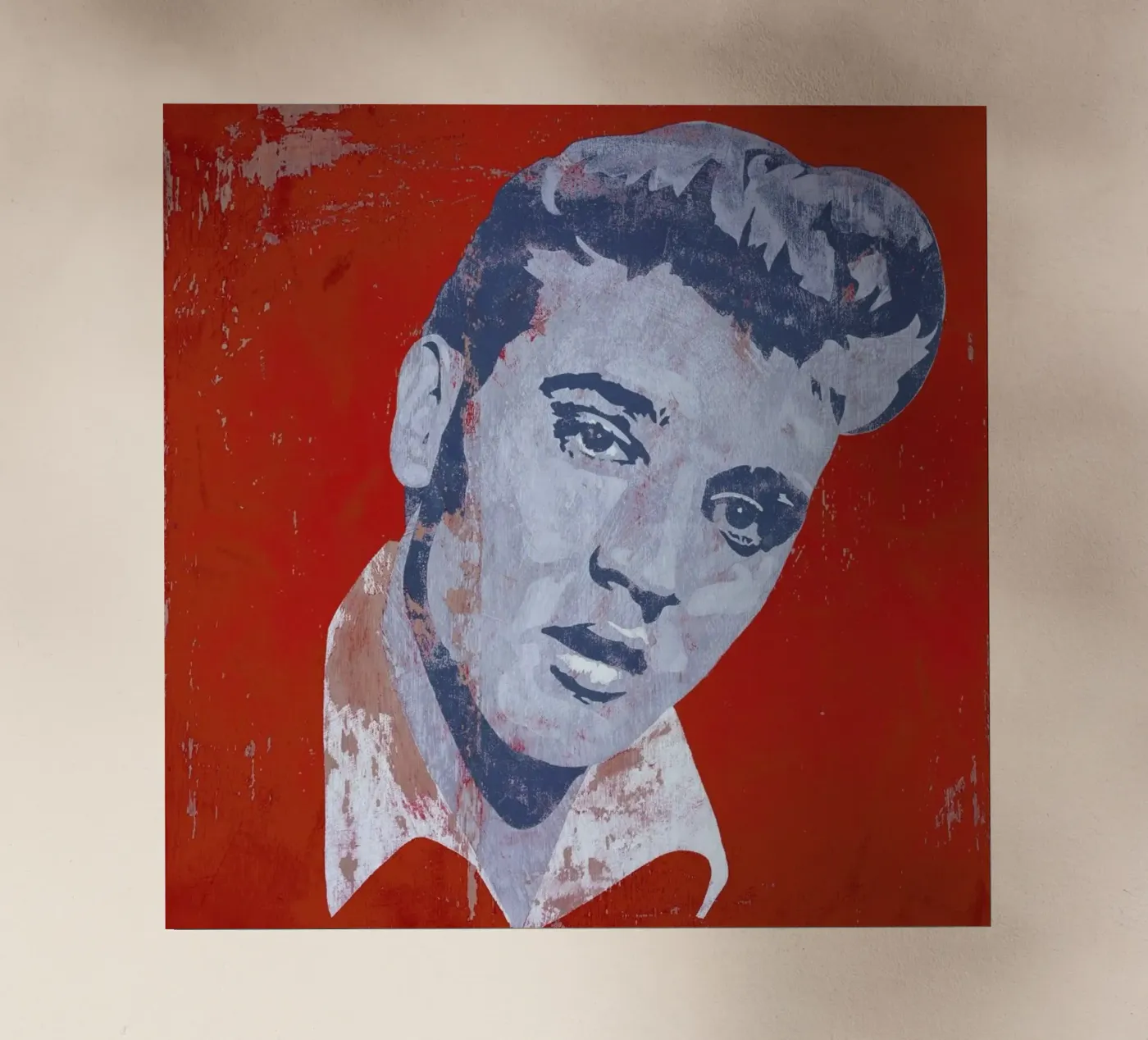 Elvis pellicola backlit da Andy Bridge