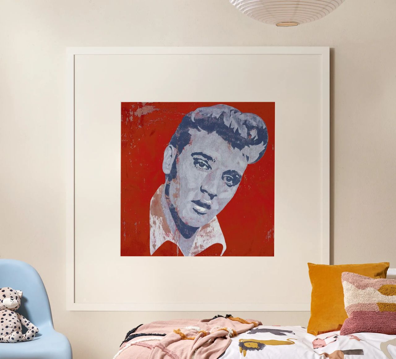 Elvis poster by Andy Bridge