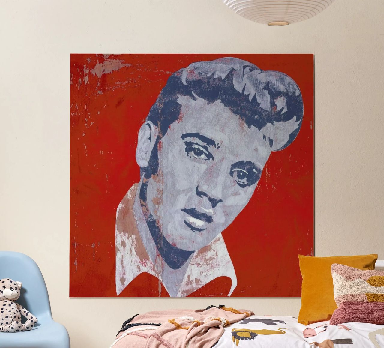 Elvis poster by Andy Bridge