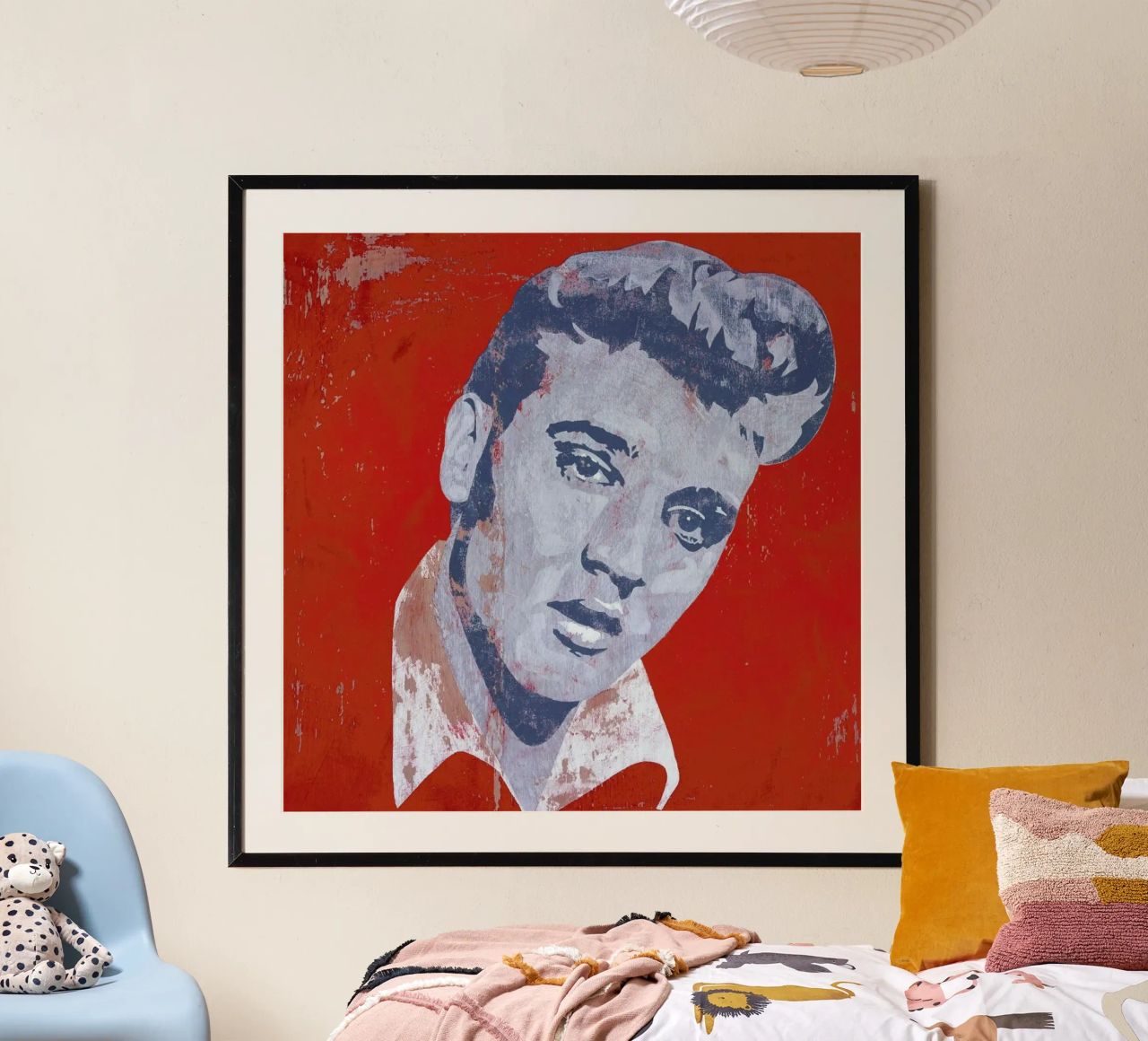 Elvis poster by Andy Bridge