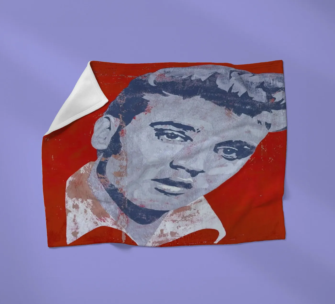 Elvis coperta in pile da Andy Bridge