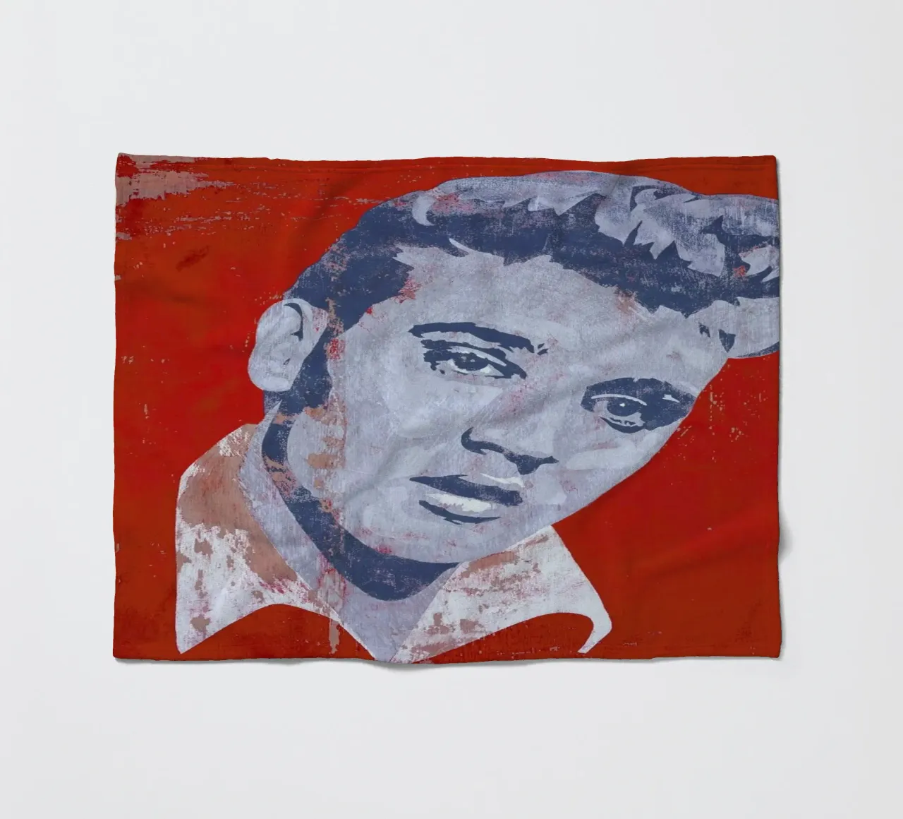 Elvis Fleecedecke von Andy Bridge