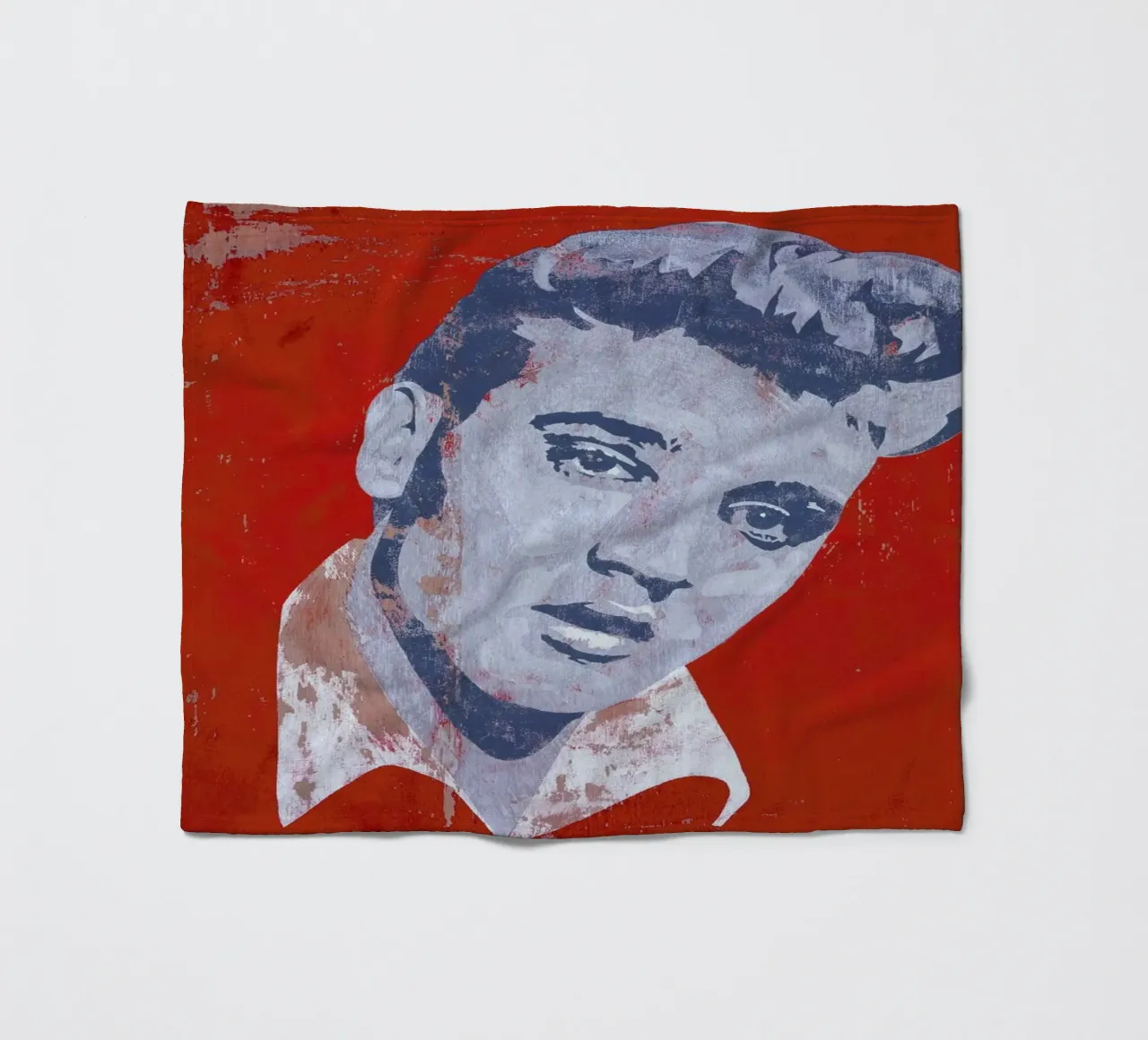Elvis Fleecedecke von Andy Bridge
