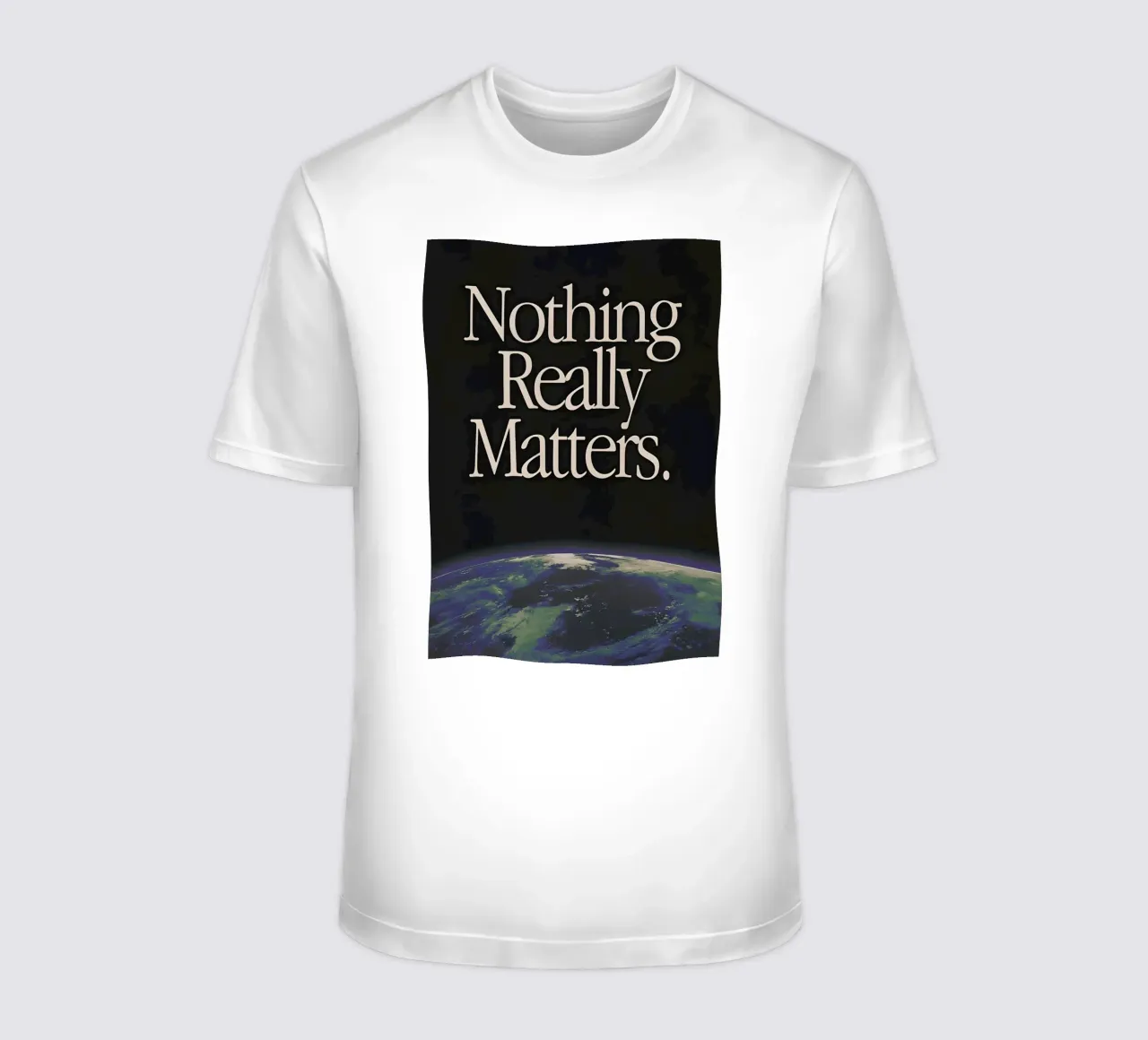 'Nothing Really Matters' t-shirt da Type & Tape