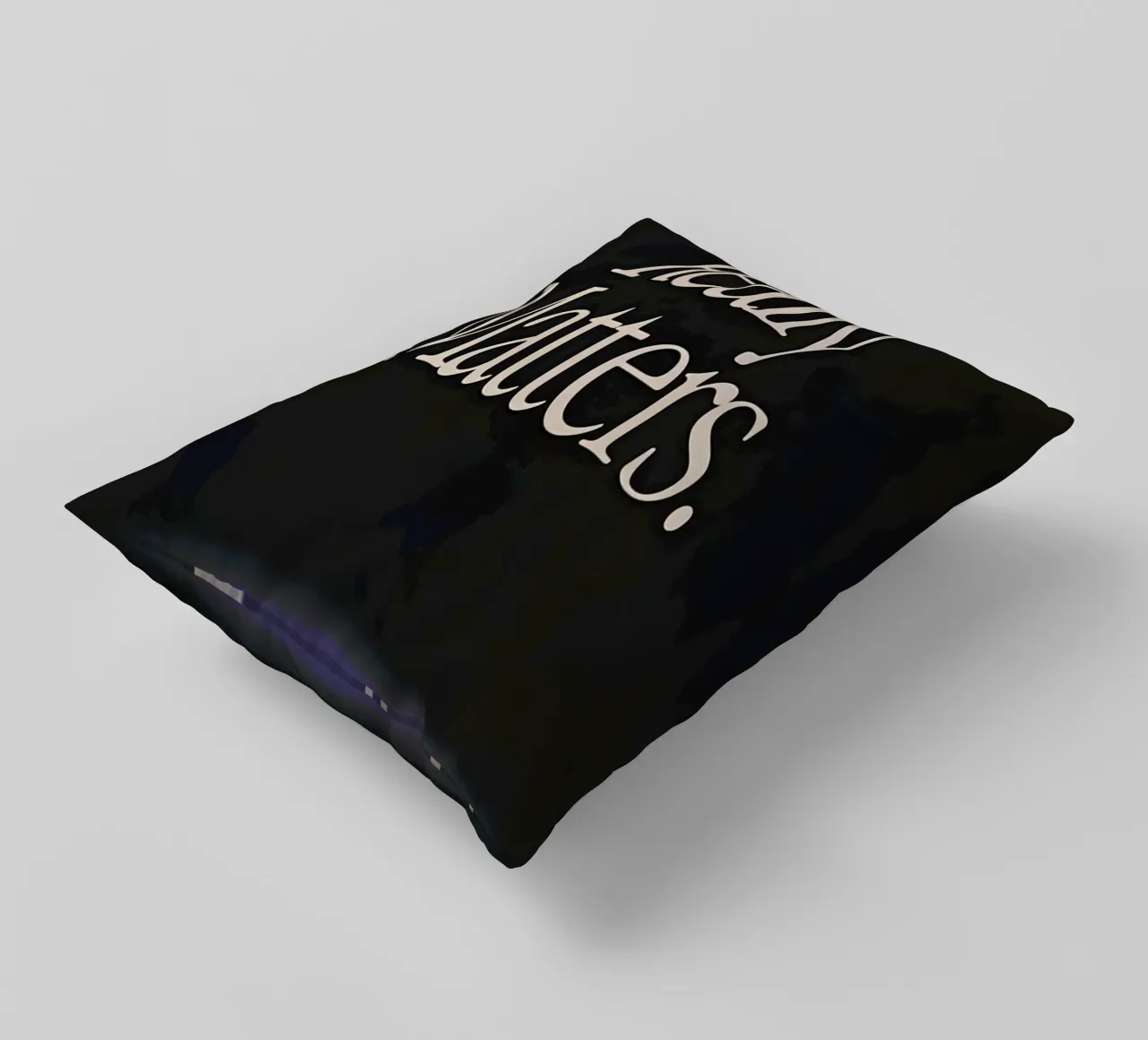 'Nothing Really Matters' cuscino da Type & Tape
