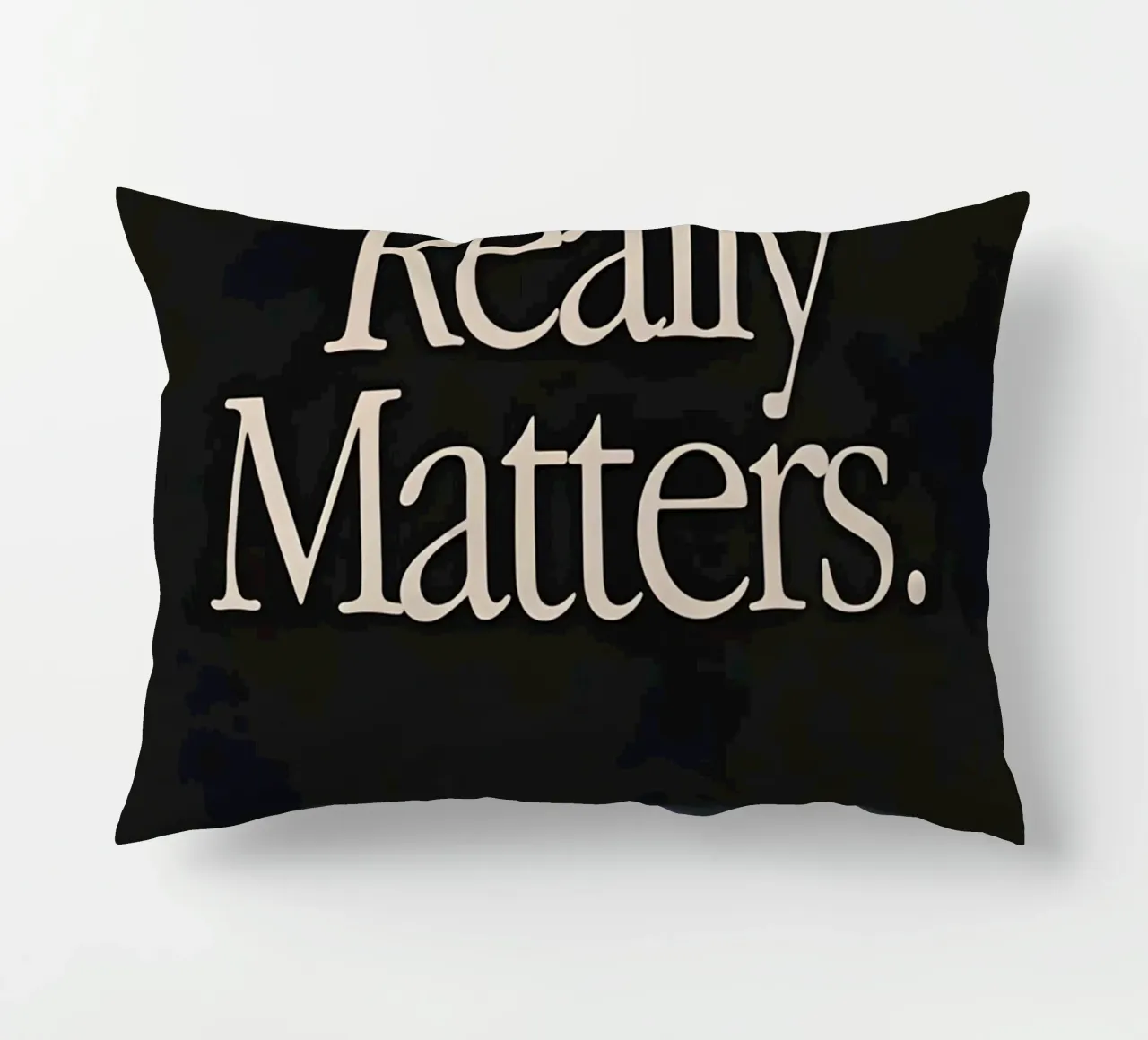 'Nothing Really Matters' cuscino da Type & Tape