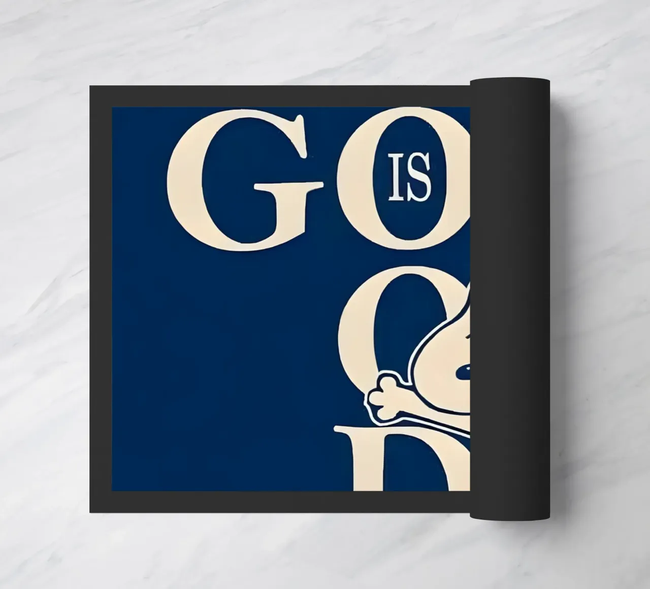 'GỌD GOOD..ALL THE TIME' zerbino da Type & Tape