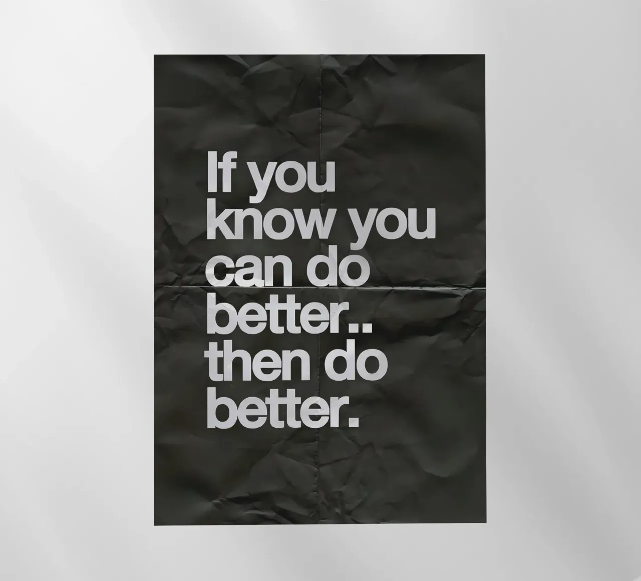 If you know you can do better.. then do better pellicola backlit da Type & Tape