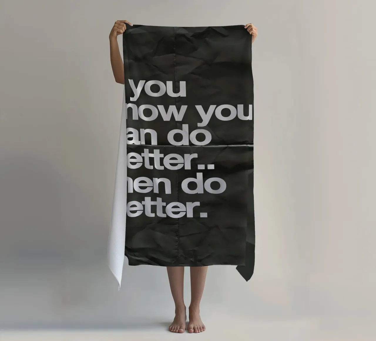 If you know you can do better.. then do better telo mare da Type & Tape