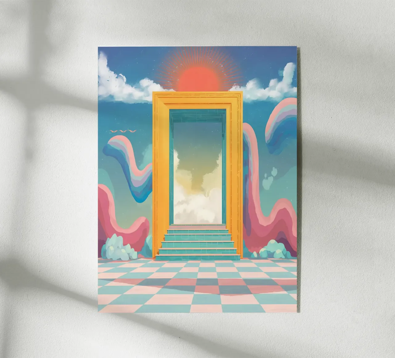 Portal onírico a otra parte metacrilato de Plain Thoughts