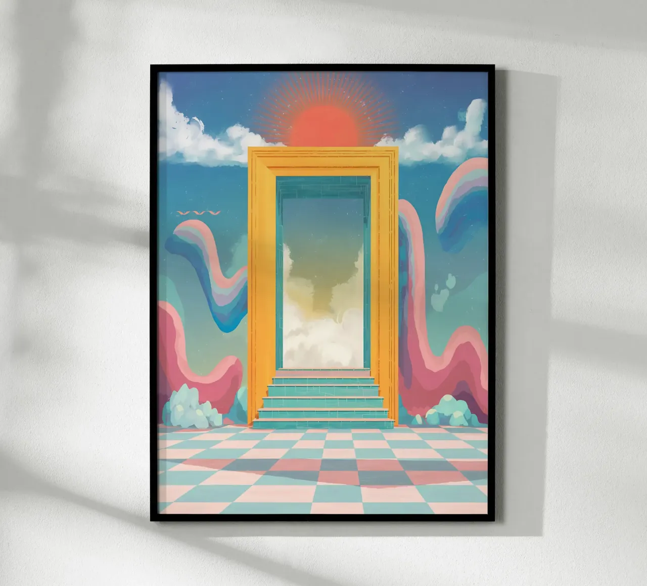 Portail Onirique vers l’Ailleurs poster de Plain Thoughts