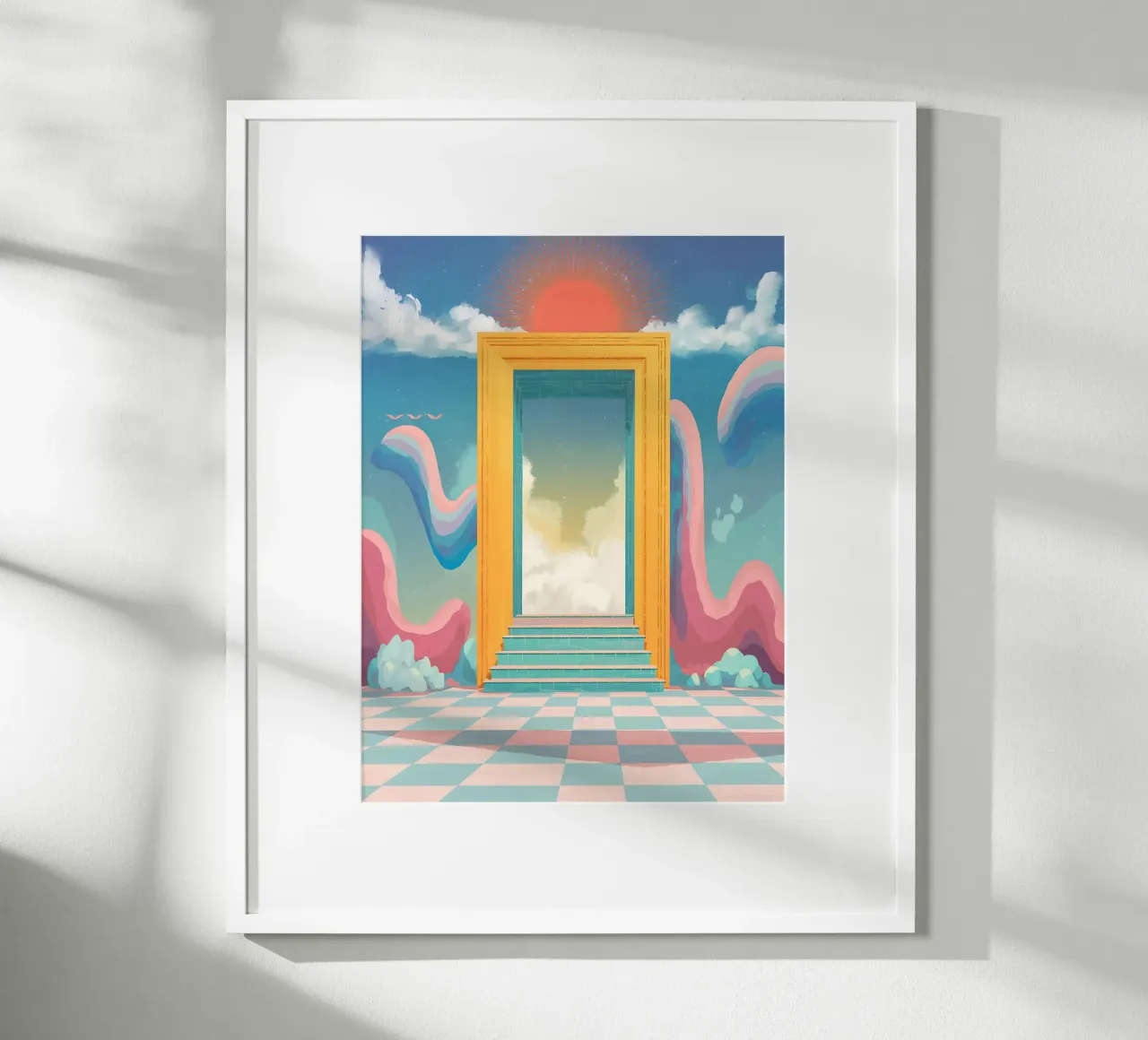 Portail Onirique vers l’Ailleurs poster de Plain Thoughts