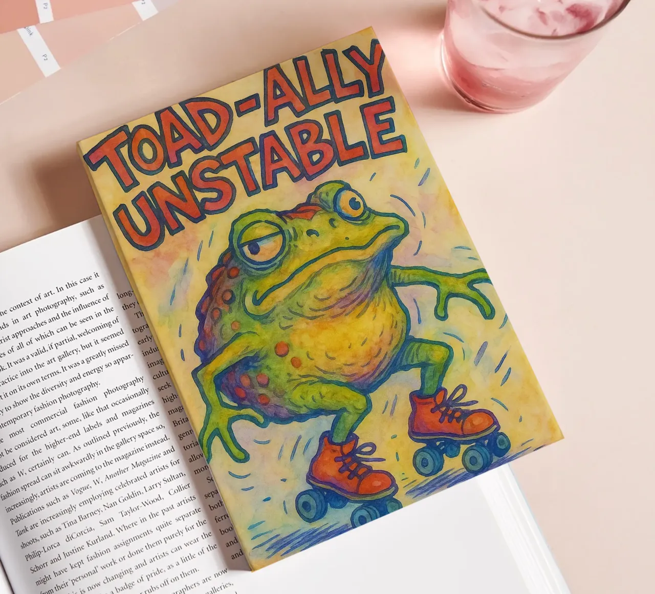 toad ally unstable frog notebook by kadilans