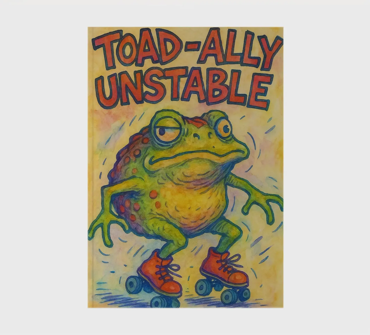 toad ally unstable frog notebook by kadilans