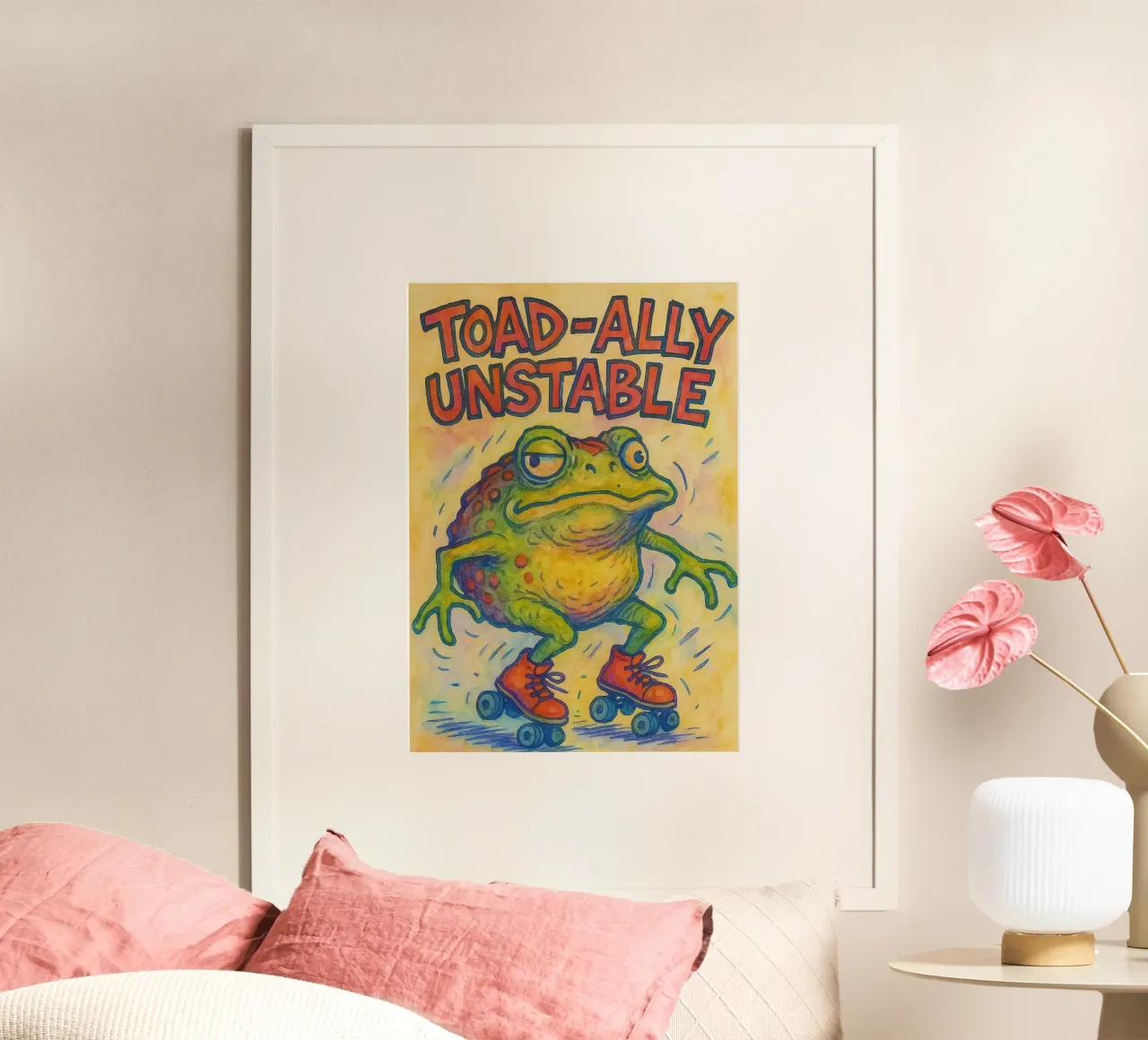 Kröte ally unstable Frosch Poster von kadilans