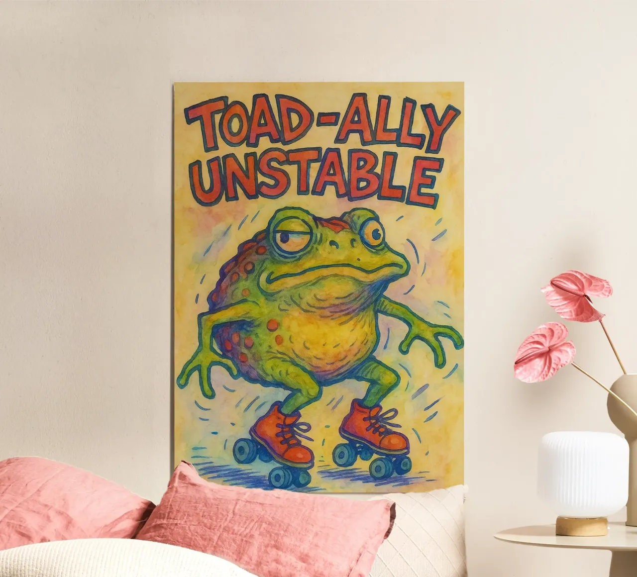Kröte ally unstable Frosch Poster von kadilans